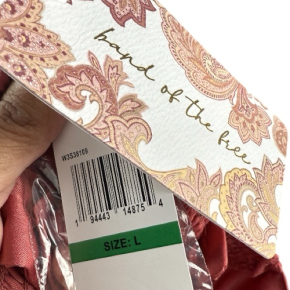 Free People Women's Pink Sleeveless Dress size Large NWT - Picture 6 of 8